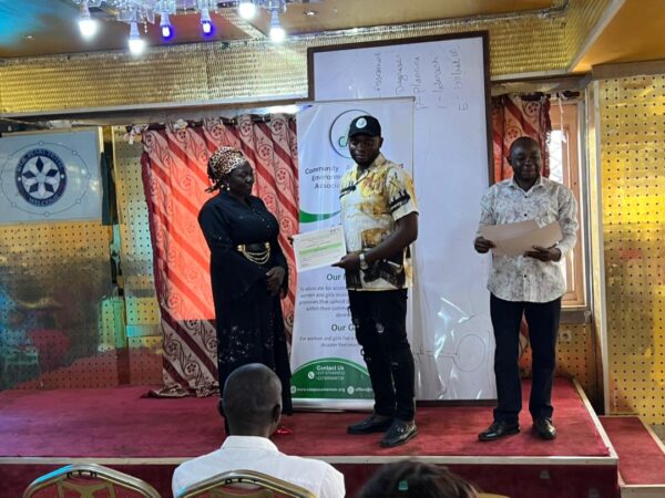 Two Days Training On “Strengthening Safety and Security for Humanitarian Workers” Organized by Community Agriculture and Environmental Protection Association (CAEPA) ..