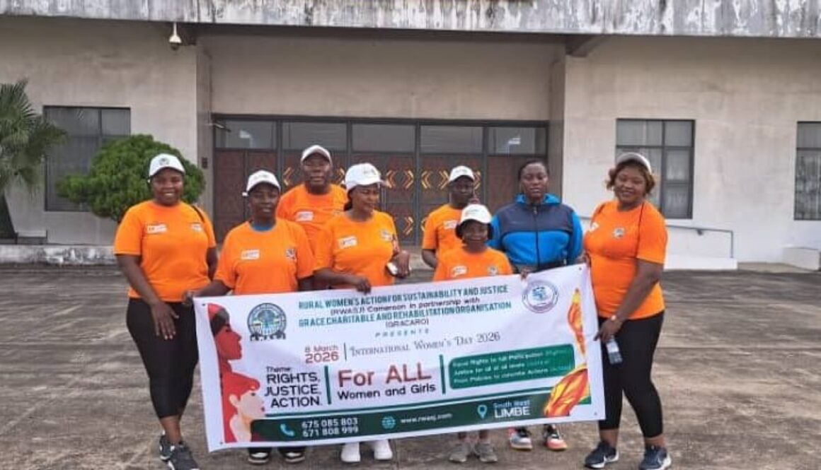 IWD 2026. RWASJ Human Rights & Legal Awareness for Women in SW & NW Cameroon