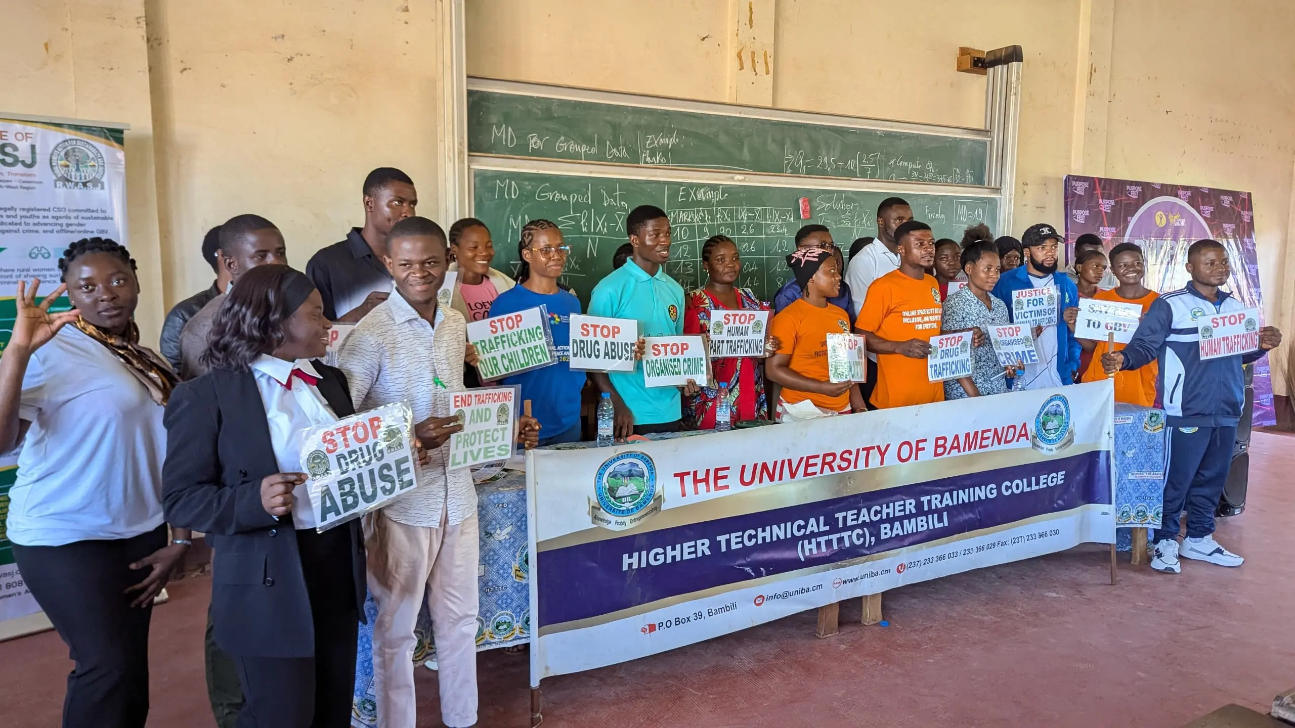 Breaking the Chains of Organized Crime RWASJ Empowers University Youths Against Drug Abuse, GBV, and Organ Trafficking