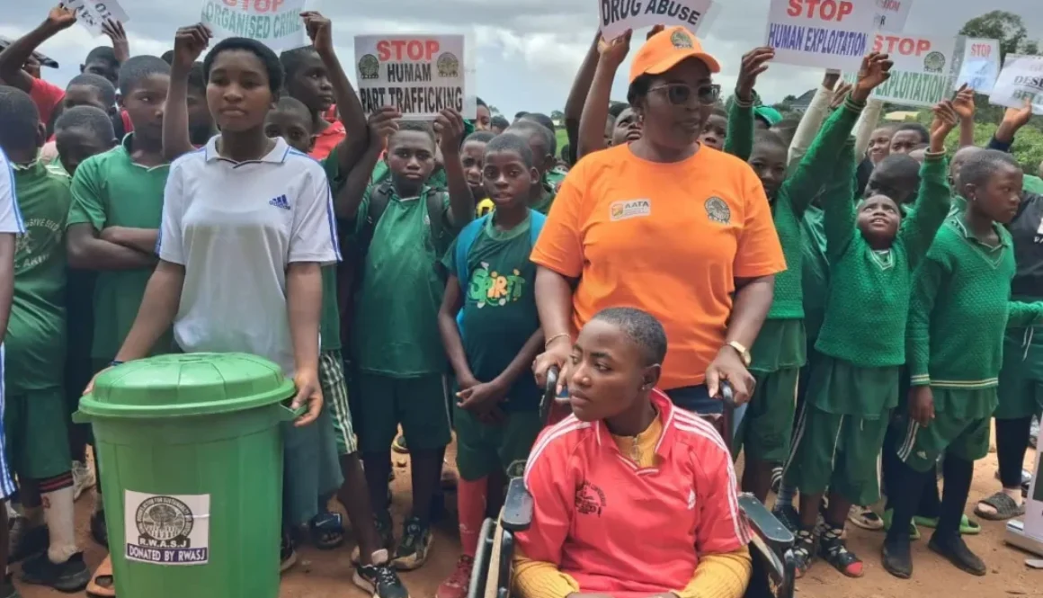 RWASJ Drives Crucial Awareness Against Drug Abuse, Trafficking, and Sexual Violence in Akum Schools